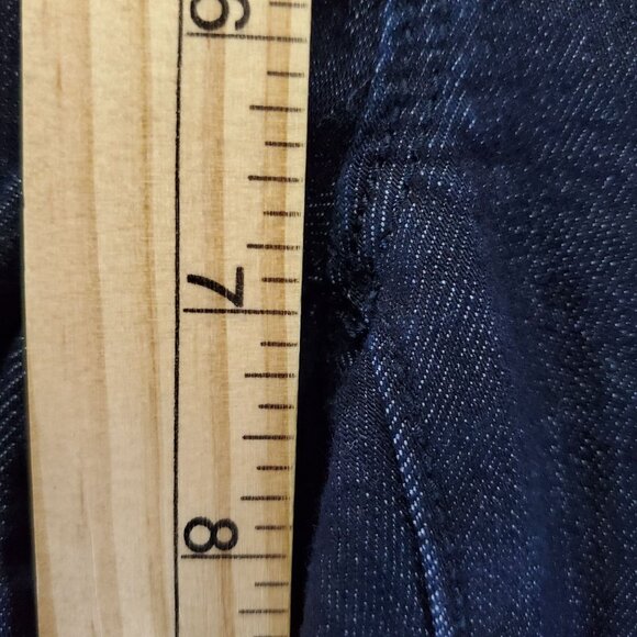 Loft Jeans Womens 2 Petite Indigo Blue Modern Crop Slim Stretch Denim *NWT* - Picture 8 of 15